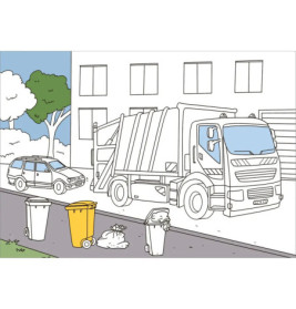 Mein schönstes buntes Malbuch. Fahrzeuge