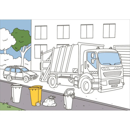 Mein schönstes buntes Malbuch. Fahrzeuge