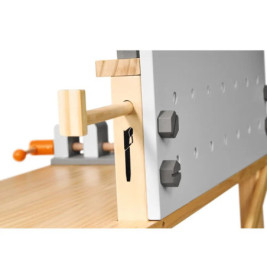 Stihl Kinderwerkbank aus Holz