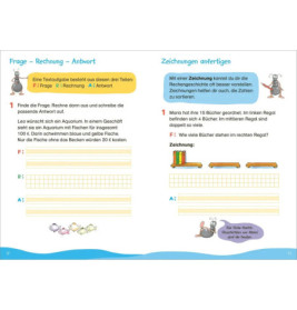 Fit für Textaufgaben 2. Klasse. Mein Übungsheft