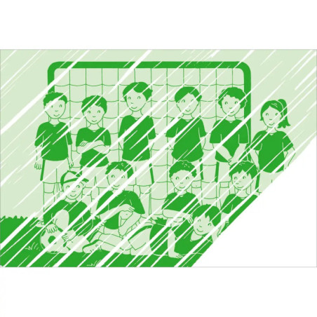 Zaubermalbuch. Fußball