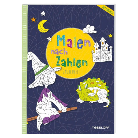 Malen nach Zahlen. Zauberwelt