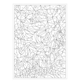 Malen nach Zahlen. Zauberwelt