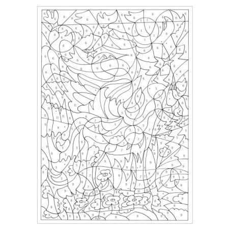 Malen nach Zahlen. Zauberwelt