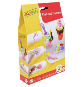 Creathek Knet-Set Eiscreme, 10 Teile