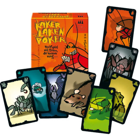 Schmidt Spiele DREI MAGIER SPIELE Kakerlakenpoker