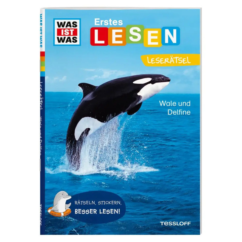 WAS IST WAS Erstes Lesen. Leserätsel Wale und Delfine