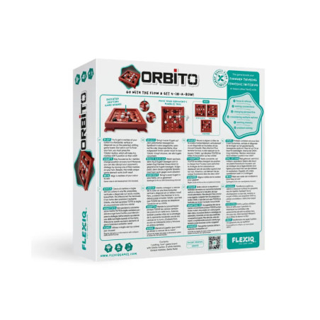 Orbito 60 with the flow - get 4 in a row!