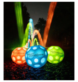 Moonshine light up Moon Ball mit LED