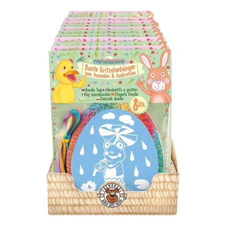 T&F KRITZEL-ANHÄNGER ZUM KRATZEN & AUSMA
