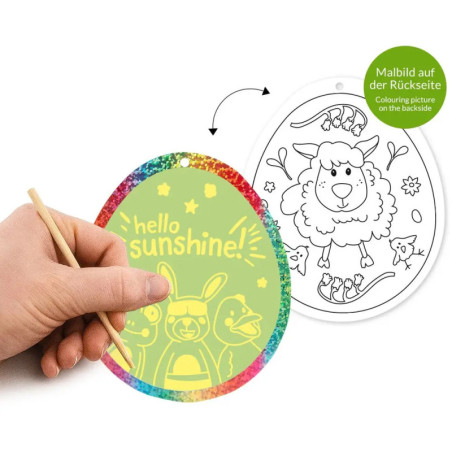 T&F KRITZEL-ANHÄNGER ZUM KRATZEN & AUSMA