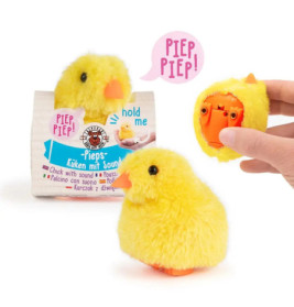 T&F PIEPS-PLÜSCHKÜKEN MIT SOUND