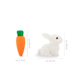 T&F RADIERER 2ER-SET HASE & KAROTTE 2-FA