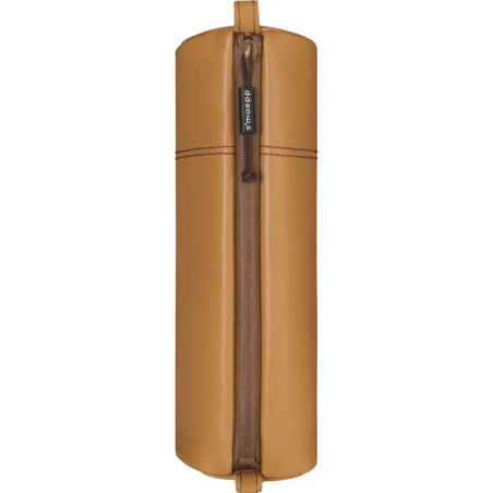 Schlampermäppchen braun M Naturlede