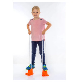 Outdoor active Laufdosen ''Dino-Füße'', 2-fach sortiert