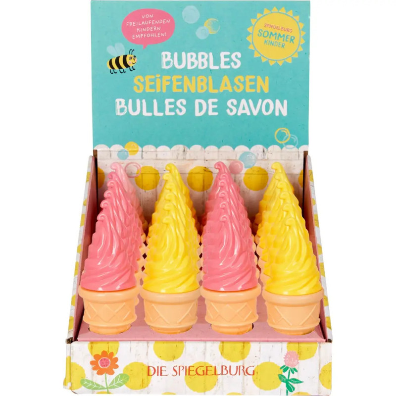 Seifenblasen Eisform - Spiegelburg Sommerkinder, sortiert (1 Stück)