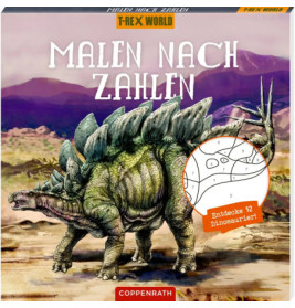 Malen nach Zahlen - T-Rex World