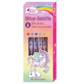 Glitzer-Gelstifte (6 St.) - Einhorn-Paradies