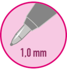 Glitzer-Gelstifte (6 St.) - Einhorn-Paradies