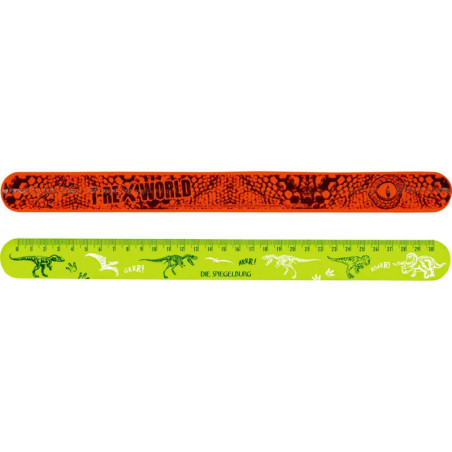 Schnapp-Lineal - T-Rex World, sortiert (1 Stück)