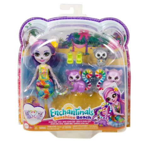 Enchantimals Puppen, Lemurenmä dchen Lorinda