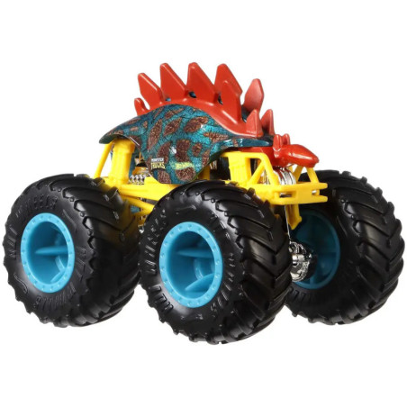 Mattel GRH81 Hot Wheels Monster Trucks 1:64 Die Cast Truck + Car Promo, sortiert