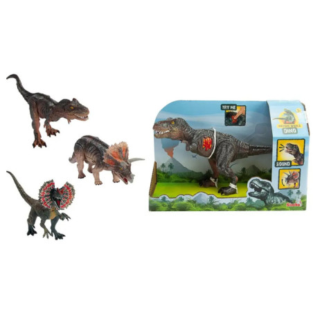 Dinosaurier mit Sound, 3-sort
