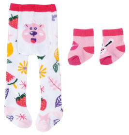 BABY born Strumpfhosen & Socken, 2 ass. 43cm