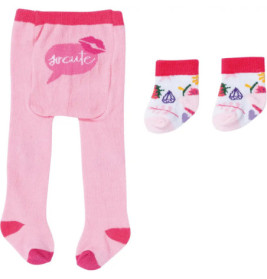 BABY born Strumpfhosen & Socken, 2 ass. 43cm