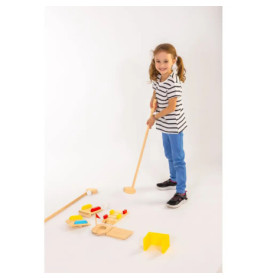 Outdoor active Minigolf-Set 11-teilig