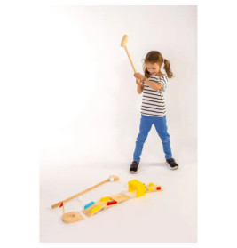 Outdoor active Minigolf-Set 11-teilig