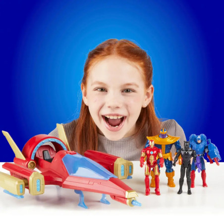 Avengers 10 cm Evergreen Figure Avengers Evergreen Figuren Sort