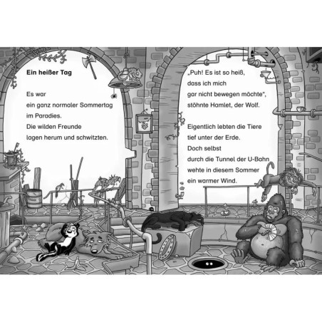 Die wilden Freunde: Doppelband. Enthält die Bände: Ab ins Freibad! / Wo ist Oskar?