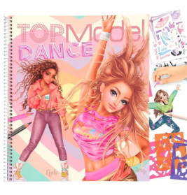 TOPModel DANCE Malbuch
