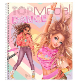 TOPModel DANCE Malbuch