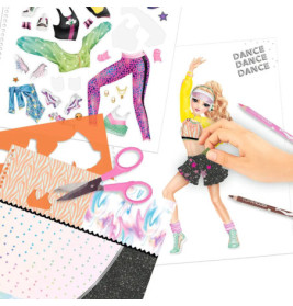 TOPModel DANCE Malbuch