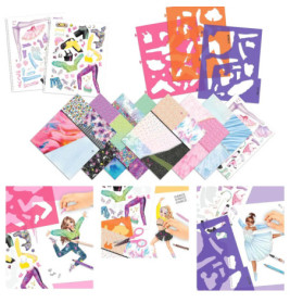 TOPModel DANCE Malbuch