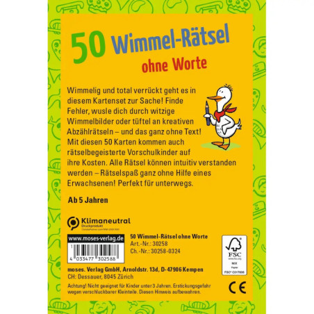 50 wimmelige Rätsel ohne Worte