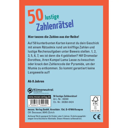 50 lustige Zahlenrätsel