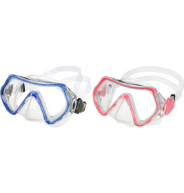 Splash & Fun Tauchmaske Junior 6+, 2-fach sortiert, Silikon