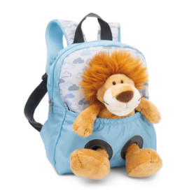 Rucksack mit Löwe Plüschtier
