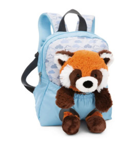 Rucksack mit Roter Panda Plüschtier