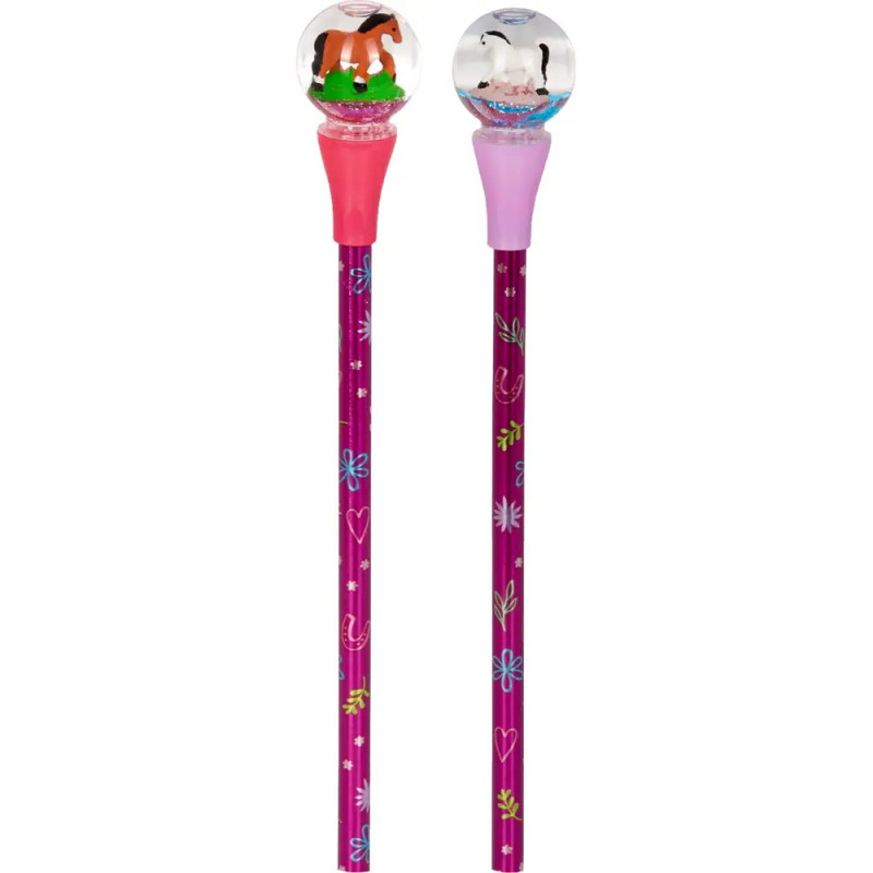 Glitzerkugel-Stift - Pferdefre unde