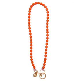 Schlüsselband Holzperlen -