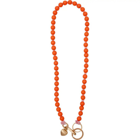 Schlüsselband Holzperlen -