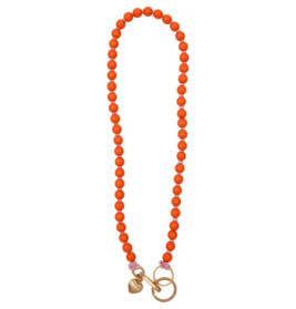 Schlüsselband Holzperlen -