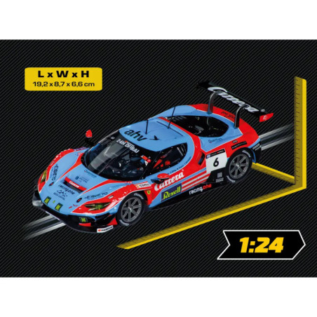 Ferrari 296 GT3 Carrera, No.6 24H Dubai Dig124