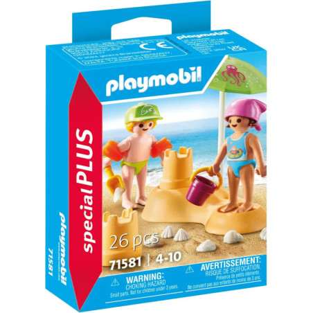 PLAYMOBIL 71581 Kids mit Sandburg