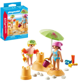 PLAYMOBIL 71581 Kids mit Sandburg