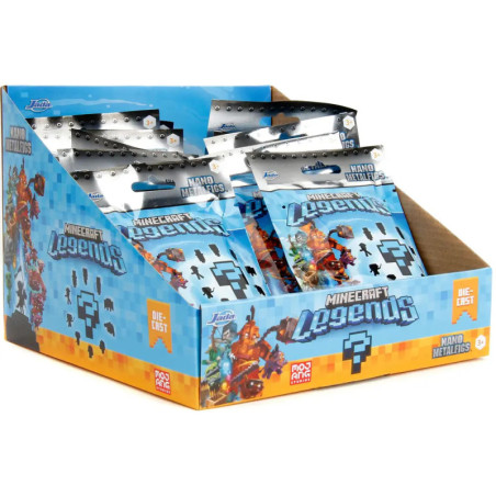 Minecraft Blind Pack Nanofigs 12-fach sortiert